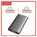 Lenovo 1To externe SSD 1000GB vitesse 550Mo/s