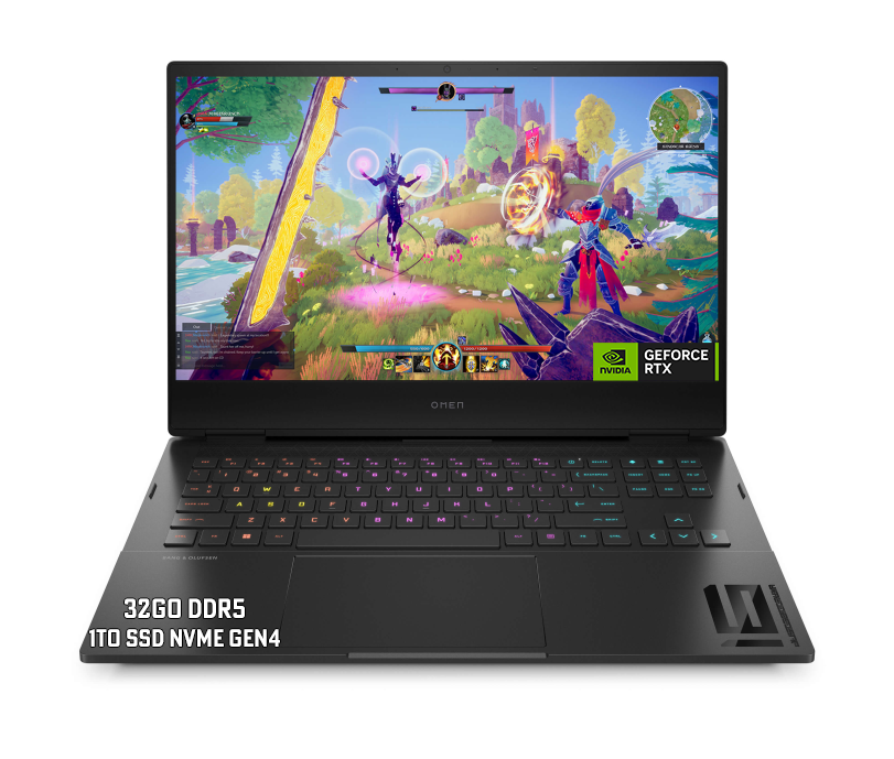 HP OMEN 16-xd0000sf 32Go 1To (Ryzen 7-7840HS, NVIDIA RTX 4060 8GB)