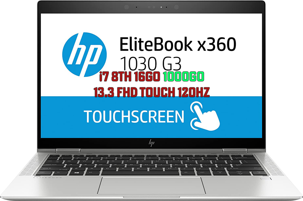 HP EliteBook X360 1030 G3 (i7-8th) 16G 1000G