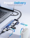 Hiearcool USB C Hub - Perfect for Macbook Pro and Other Type C Devices