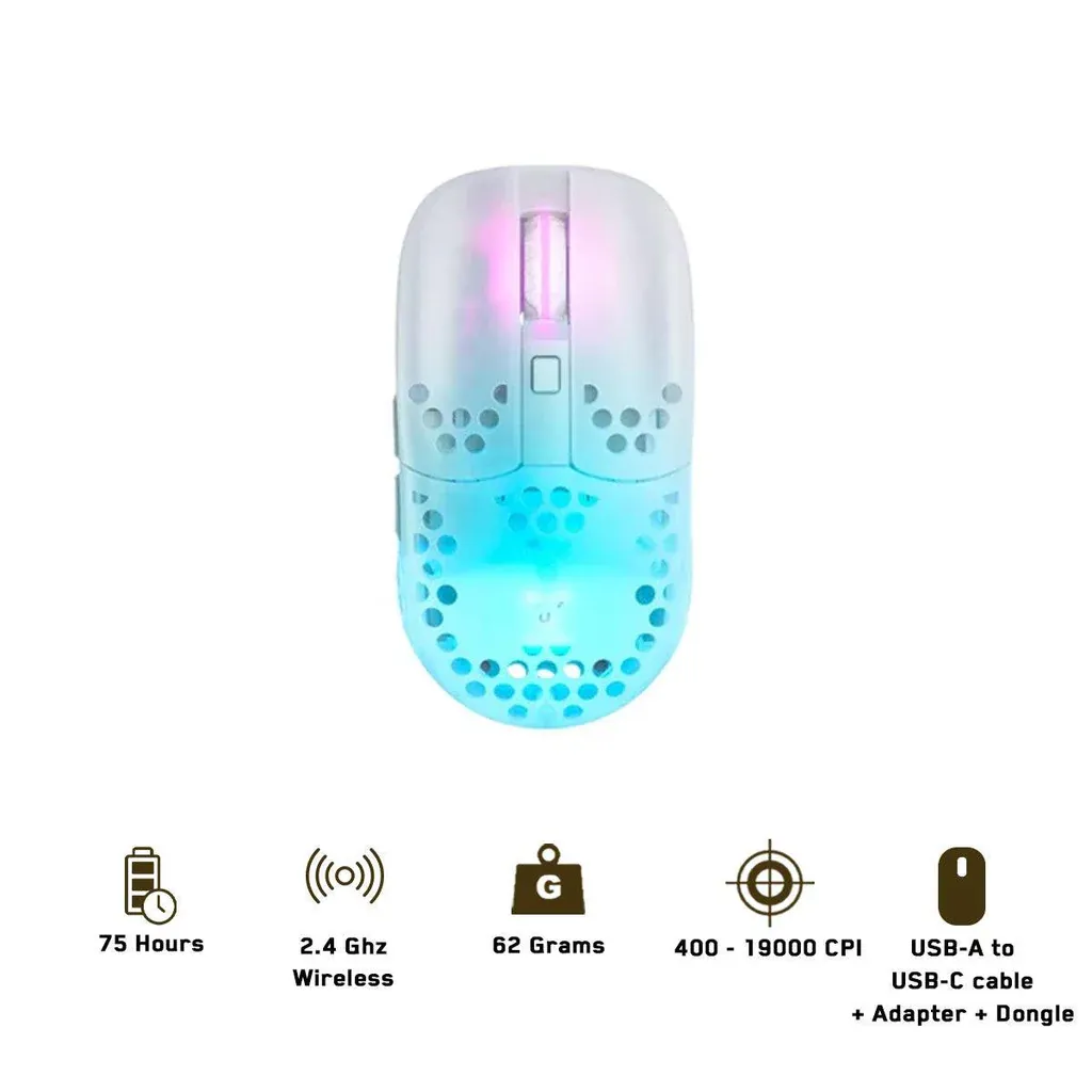 Xtrfy Mz1 Wirless Ultra Light Gaming Mouse