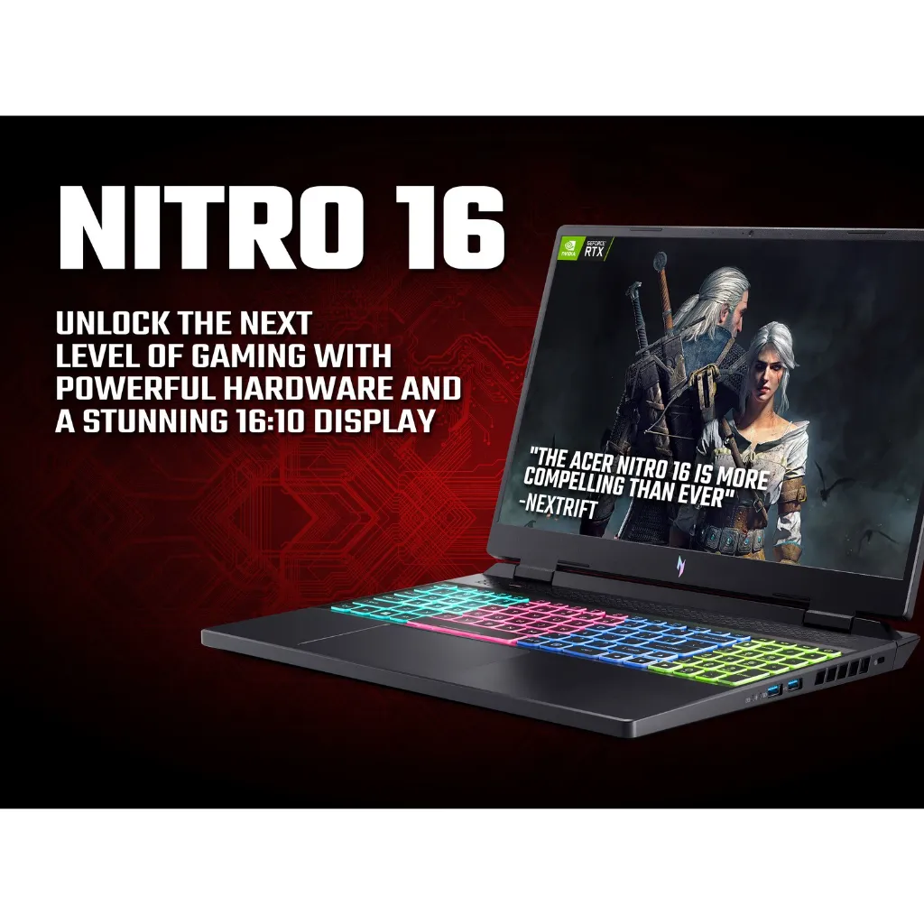 ACER NITRO AN16-41 AMD RYZ 7
