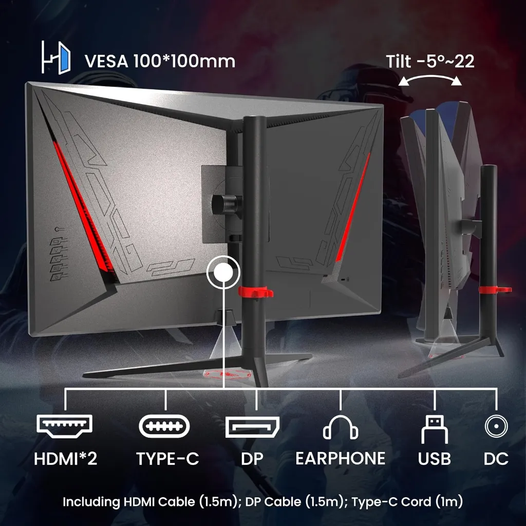 Smart Tech 28 inch (70 cm) 280G01UIF 4K UHD Gaming PC Screen  3840 x 2160  144Hz  IPS Panel (3).webp