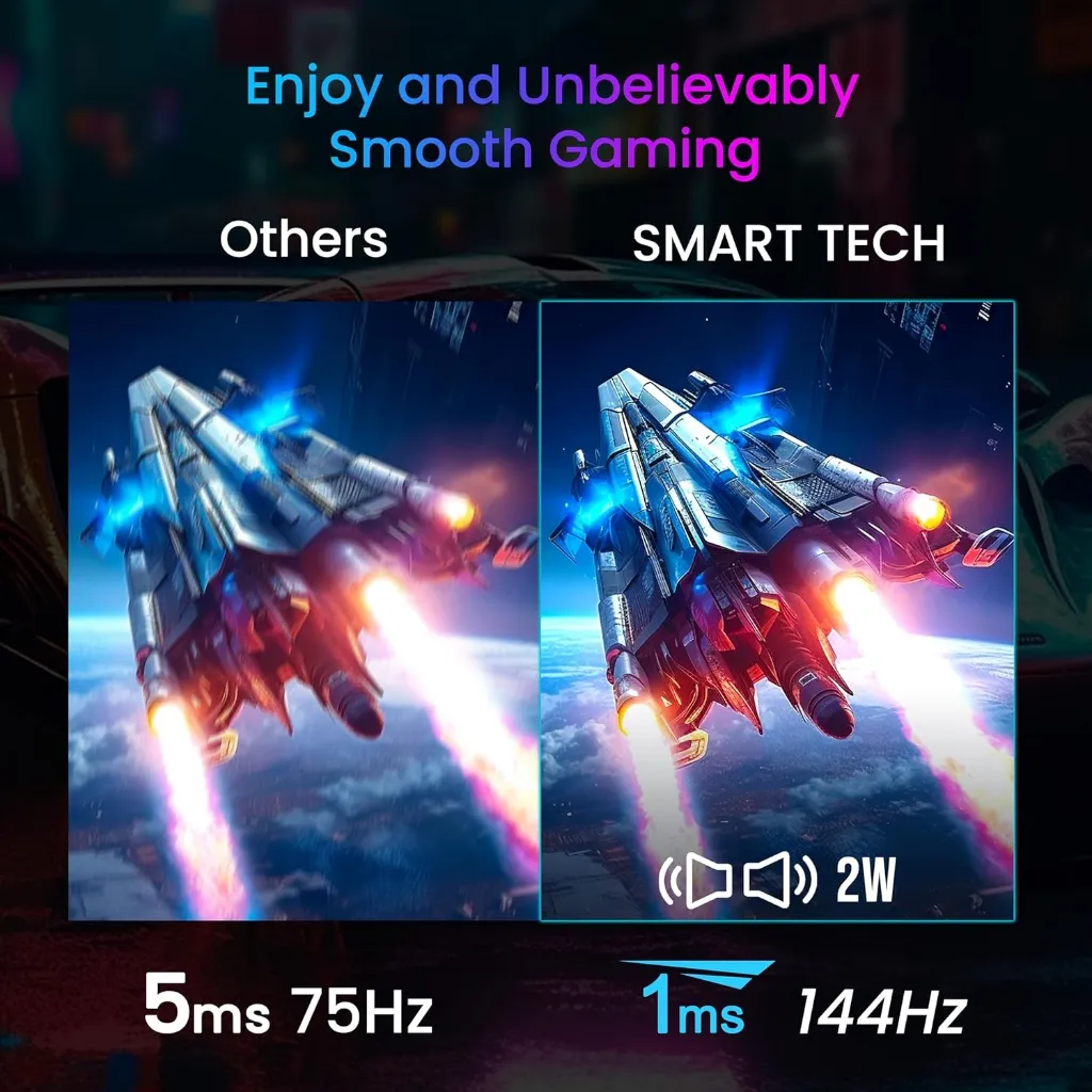 Smart Tech 28 inch (70 cm) 280G01UIF 4K UHD Gaming PC Screen  3840 x 2160  144Hz  IPS Panel (4).webp
