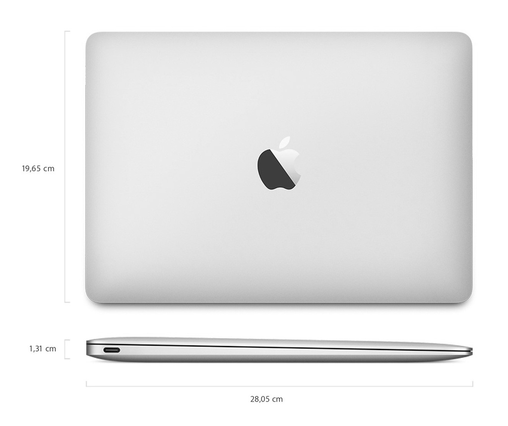 MACBOOK 2017 12" (Argent)