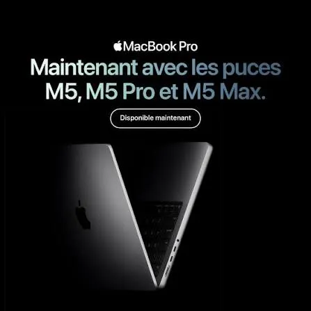 MACBOOK PRO 14.2 M5 2026 16Go 512Go