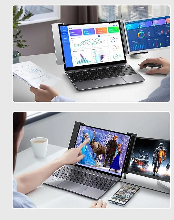 S14 PORTABLE DUAL SCREEN MONITOR
