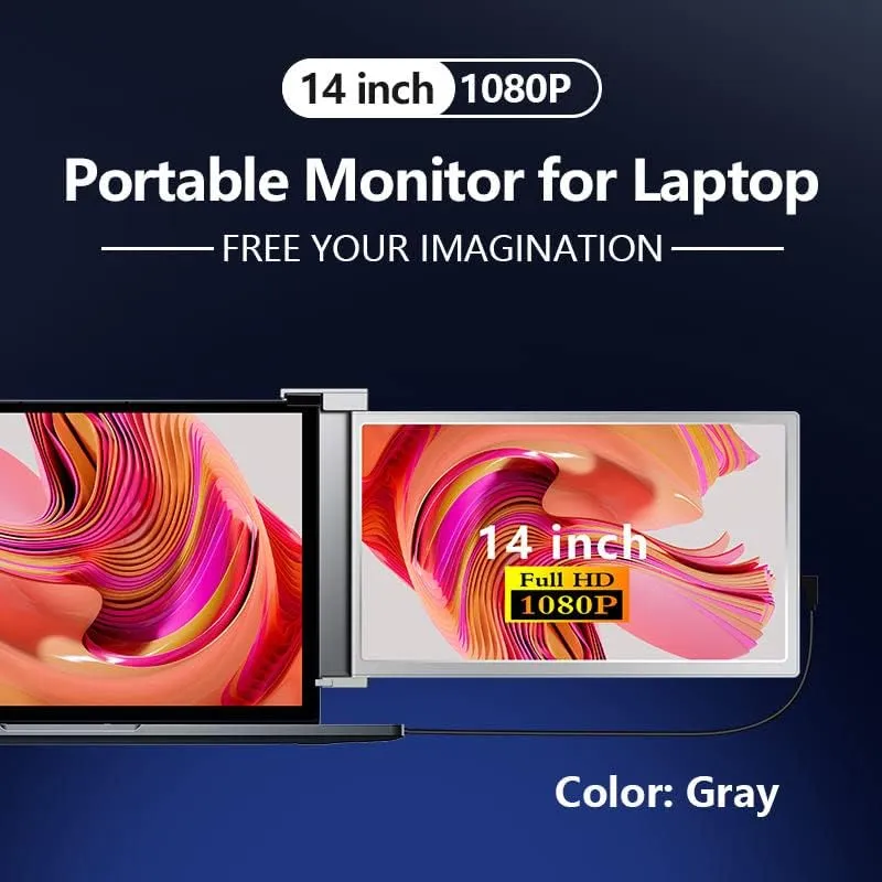 S14 PORTABLE DUAL SCREEN MONITOR