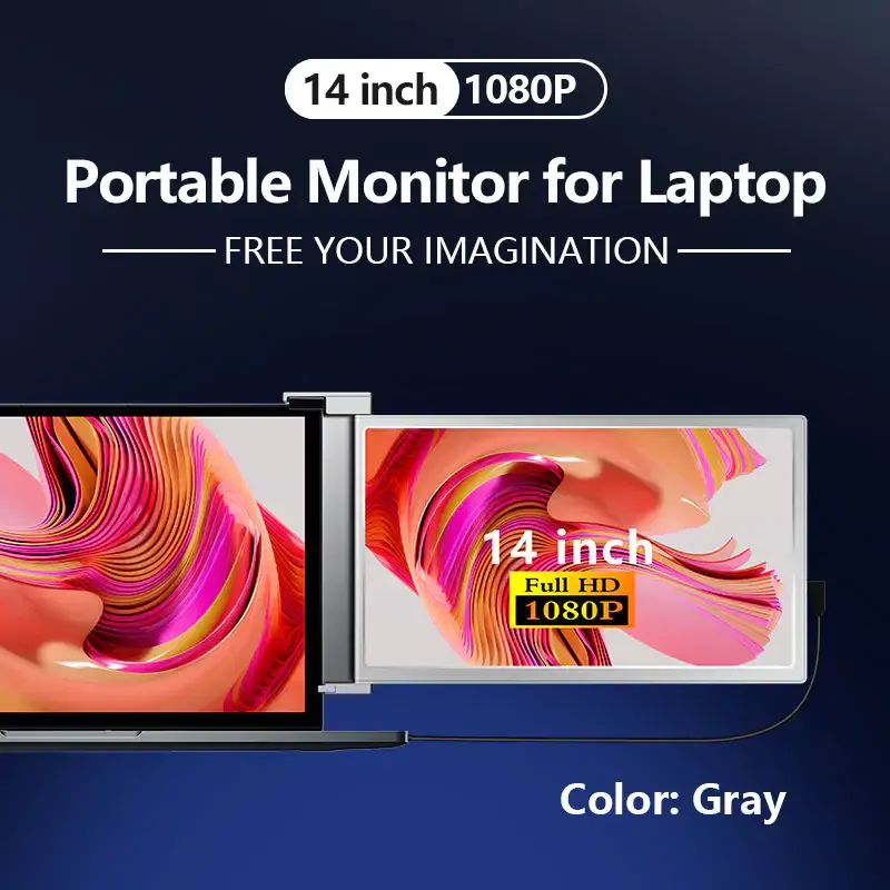 S14 PORTABLE DUAL SCREEN MONITOR