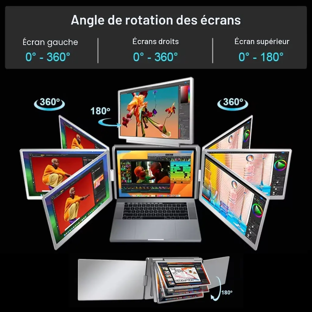 S788 PORTABLE MONITOR QUAD