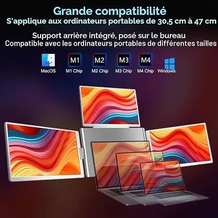 S788 PORTABLE MONITOR QUAD