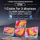 S780 – Quadruple Écran Portable 14″