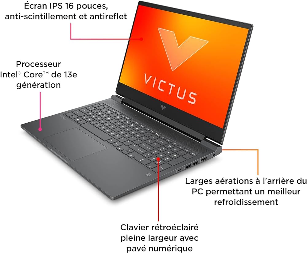 HP VICTUS 16-r0000sf (i7 13th)