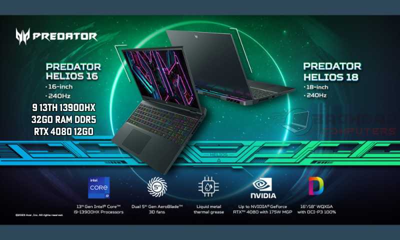 Predator Helios 16 RTX™ 4080 PH16-71-948L