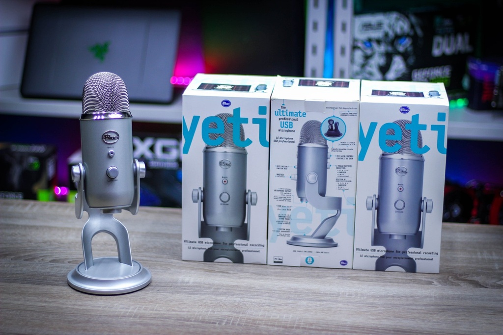 Blue Microphones Yeti Argent