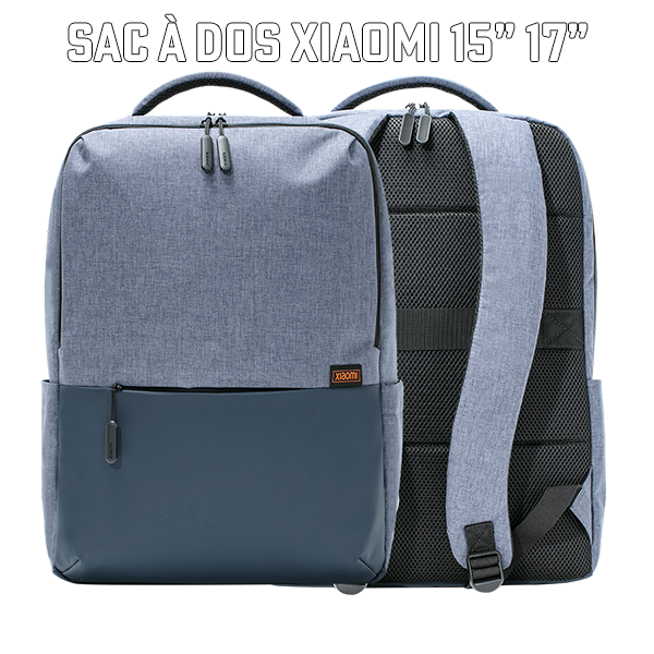 Sac à dos Xiaomi Commuter Bleu/Gris clair (Bleu ciel)