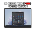 MS Surface Pro 9 (i7-12th) 1TB-32Go Platinum