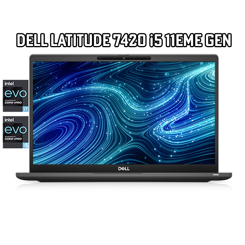 DELL LATITUDE 7420 (i5-11th) 16Go 256Go/512 (256 Go)