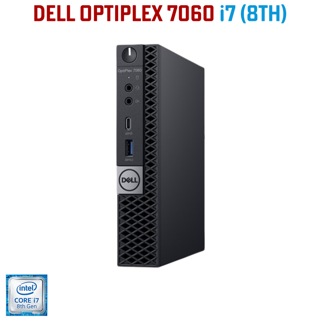 DELL OptiPlex 7060 (i7-8th) 16Go 256/500Go (256 Go)