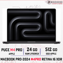 MacBook Pro 16.2" 2024 M4 Pro (24Go,512Go)