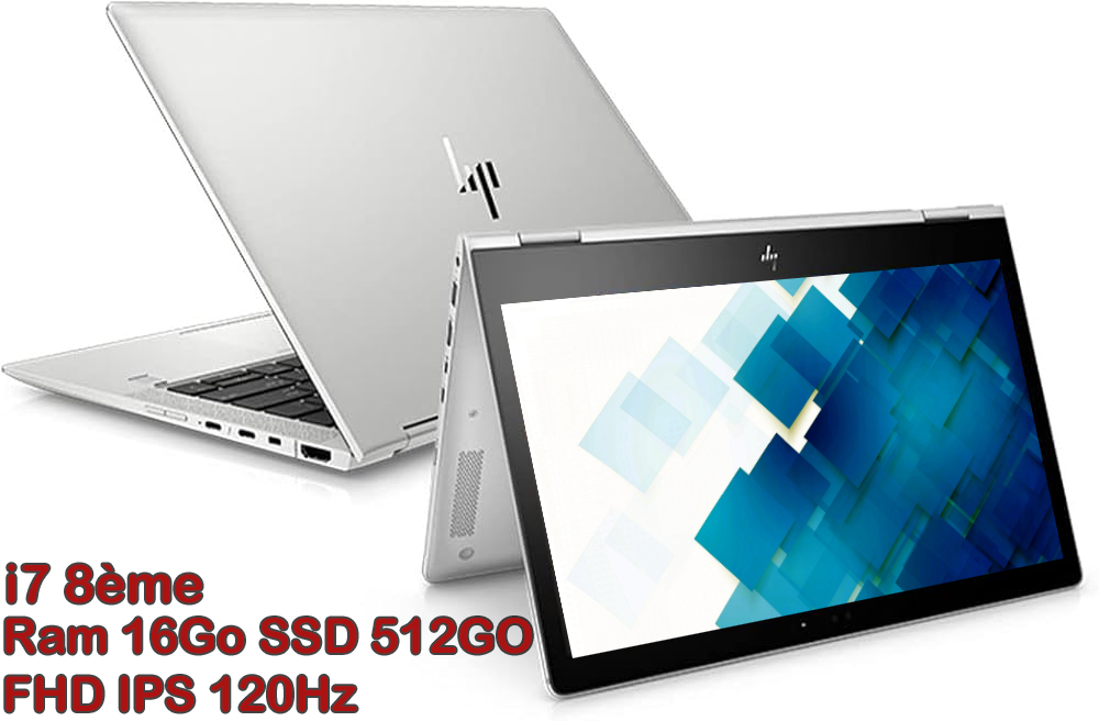 HP EliteBook X360 13.3 4K 1030 G4 (i7 8th)