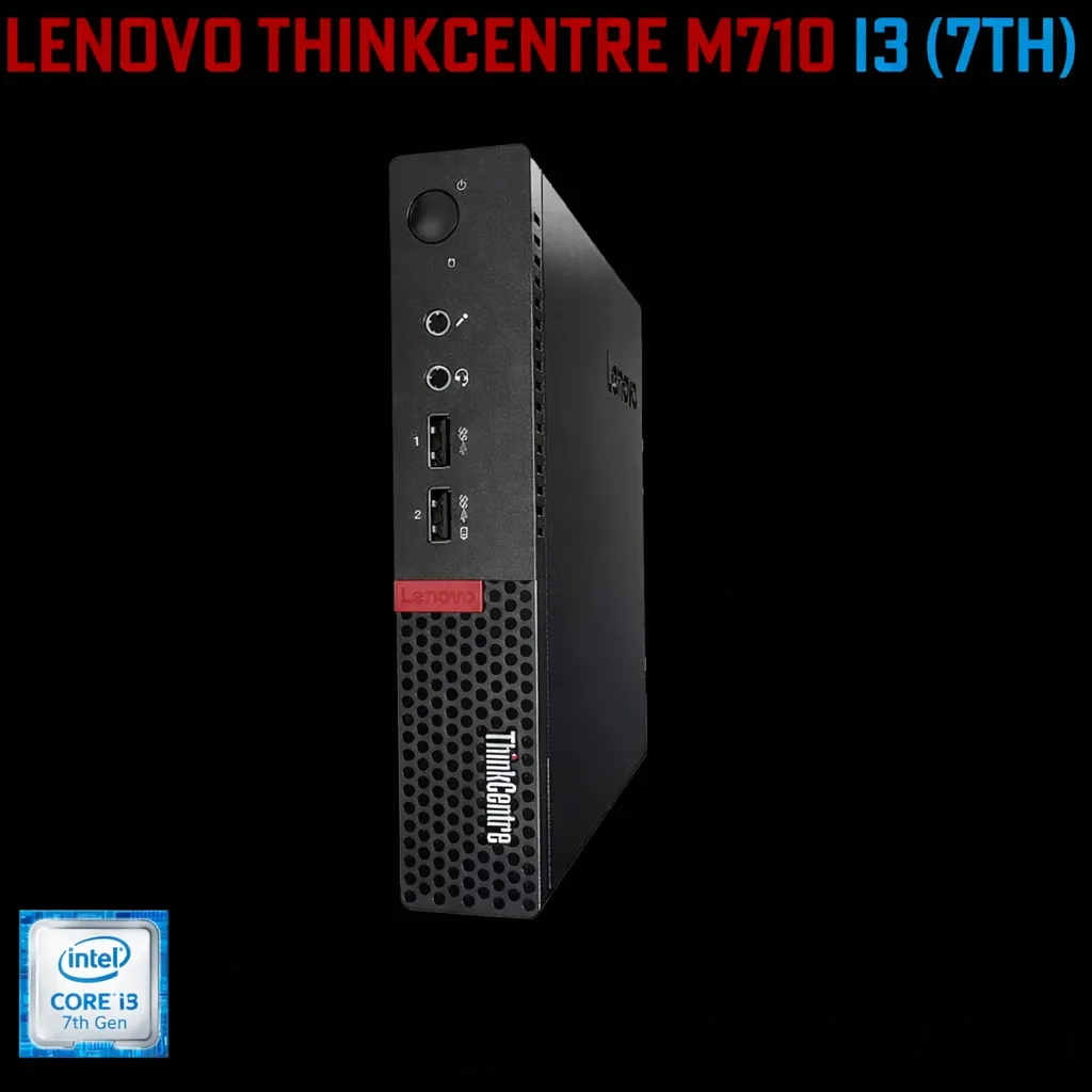 Lenovo ThinkCentre M710Q (i3-7th) 16Go 256Go  (8 Go)