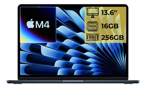 MACBOOK AIR M4 13.6 16Go 256Go (Minuit) 