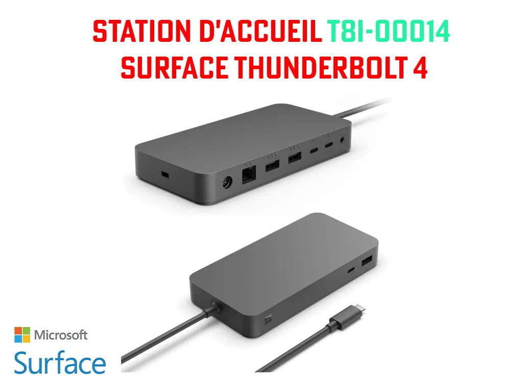 Station d'accueil Surface Thunderbolt 4