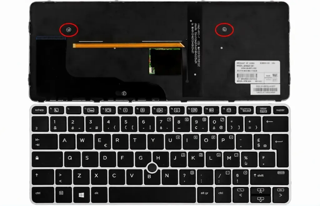 Clavier FR pour HP EliteBook 725 G3 / 820 G3 / 828 G3 - Original Français Azerty 