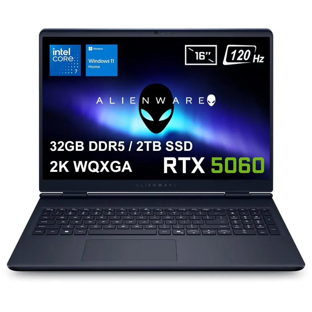 DELL ALIENWARE 16  AURORA AC16250 ULTRA 7 240H RTX 5060 32Go DDR5 1To