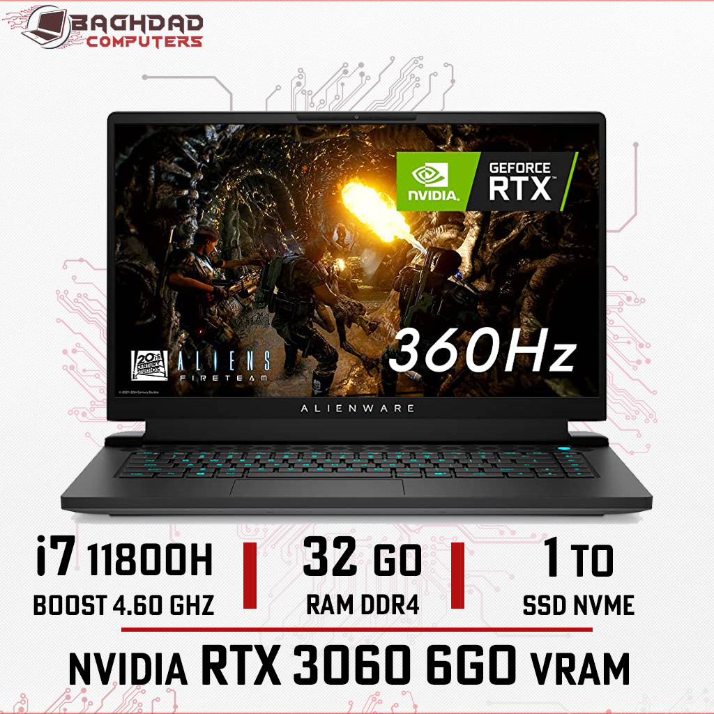 ALIENWARE 15 M15 R6 i7-11th