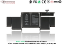 Batterie MacBookPro 13 "Retina, A1582, A1502, A1493, début 2015, milieu 2014, fin 2013, ME864, ME865