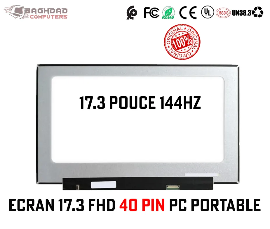 ECRAN 17.3 144HZ PC PORTABLE GAMER