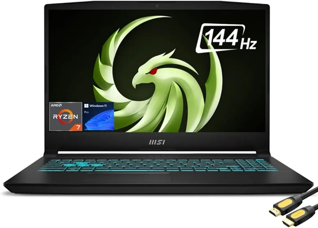 MSI BRAVO 17 C7VF AMD RYZ 5 7535HS RTX 4060 16Go 512Go 144Hz 