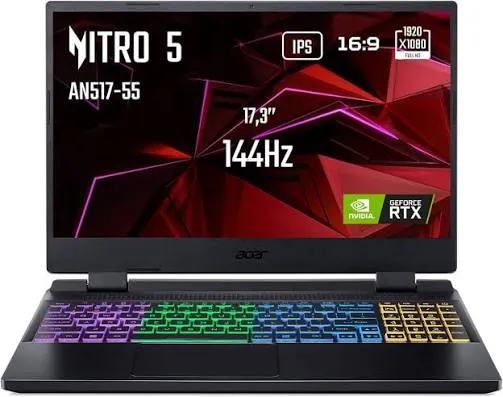 ACER NITRO 5 AN517-55 (i7-12700H) RTX 3070 Ti 150W 32Go 1To