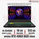 MSI CROSSHAIR 15 C12VF i5 12th (neuf)