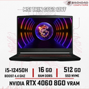 MSI Thin GF63 12VF (i5-12th) RTX4060 8Go vRam (Neuf)