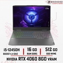 Lenovo LOQ 15IRH8 (i5-12th) RTX 4060 8Go A+