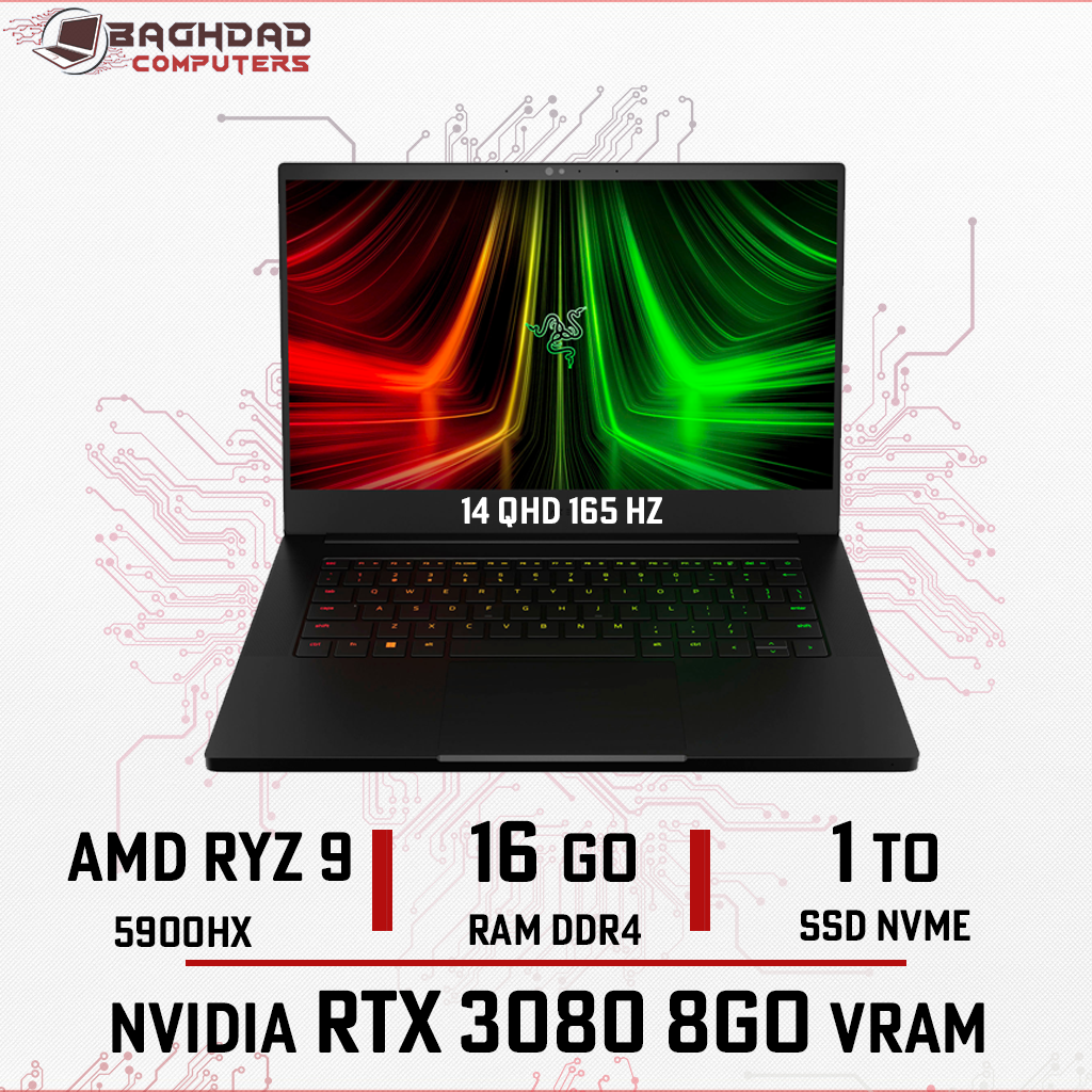 [RB14ARYZ96900HX] Razer Blade 14 AMD Ryzen 9 6900HX