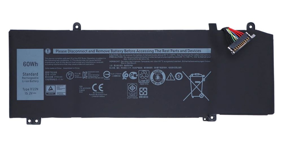 Batterie Dell ALIENWARE M15 ALW15M, M17 ALW17M