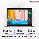 MacBook Air 13.6 M2-2022 8Go 512Go (Gris)