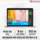 MacBook Air M2-2022 8Go 512Go (Gris)