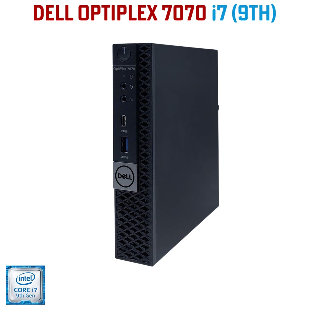 DELL OptiPlex 7070 (i7-9th) 16Go 256Go+500Go