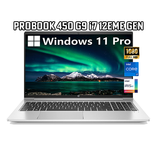 HP Probook 450 G9 (i7-12th) 16G 512G