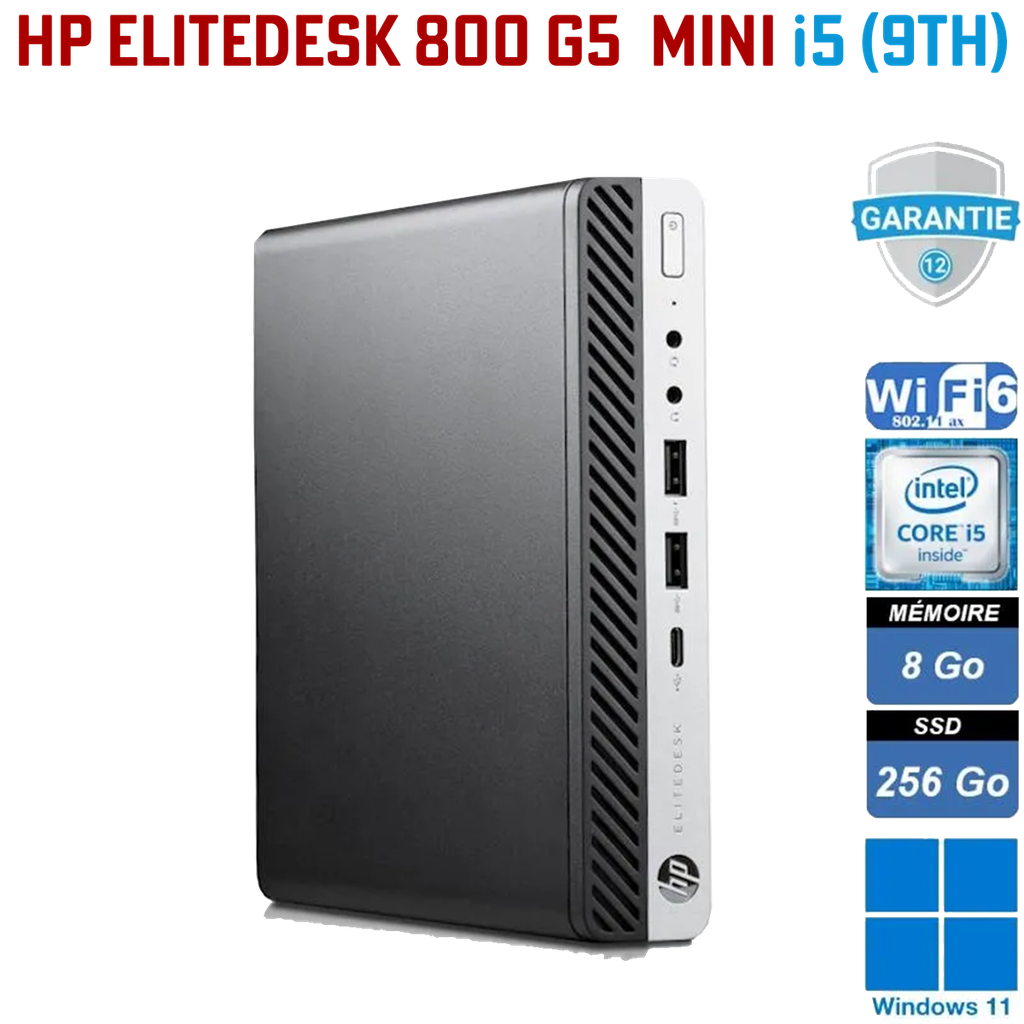 HP ELITEDESK 800 G5 i5 (9th) 8G 256G