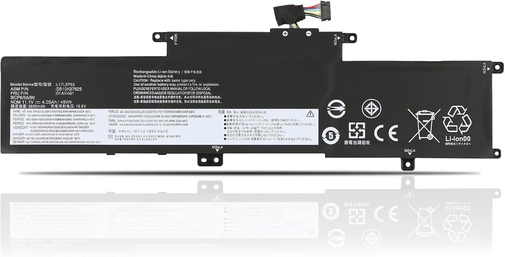 Batterie Lenovo ThinkPad L380 L390 Yoga L17L3P53 L17C3P53