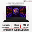 MSI GF63 12VE (i5-12th) RTX4060 (Comme Neuf)