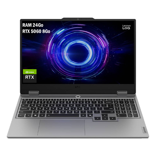 LENOVO LOQ 15IRX10 (i5-13450HX) RTX 5060 24 Go
