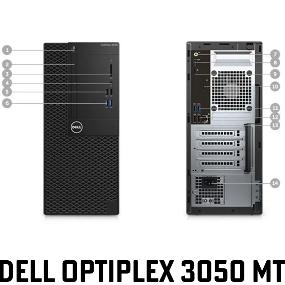DELL OptiPlex 3050 MT (i5-7th) 8Go 128+1000 
