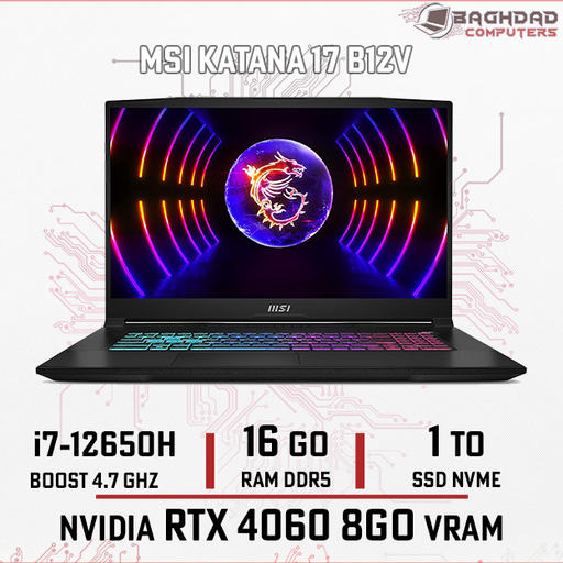 [MK17B12VI712] MSI KATANA 17 B12V (i7 12th)